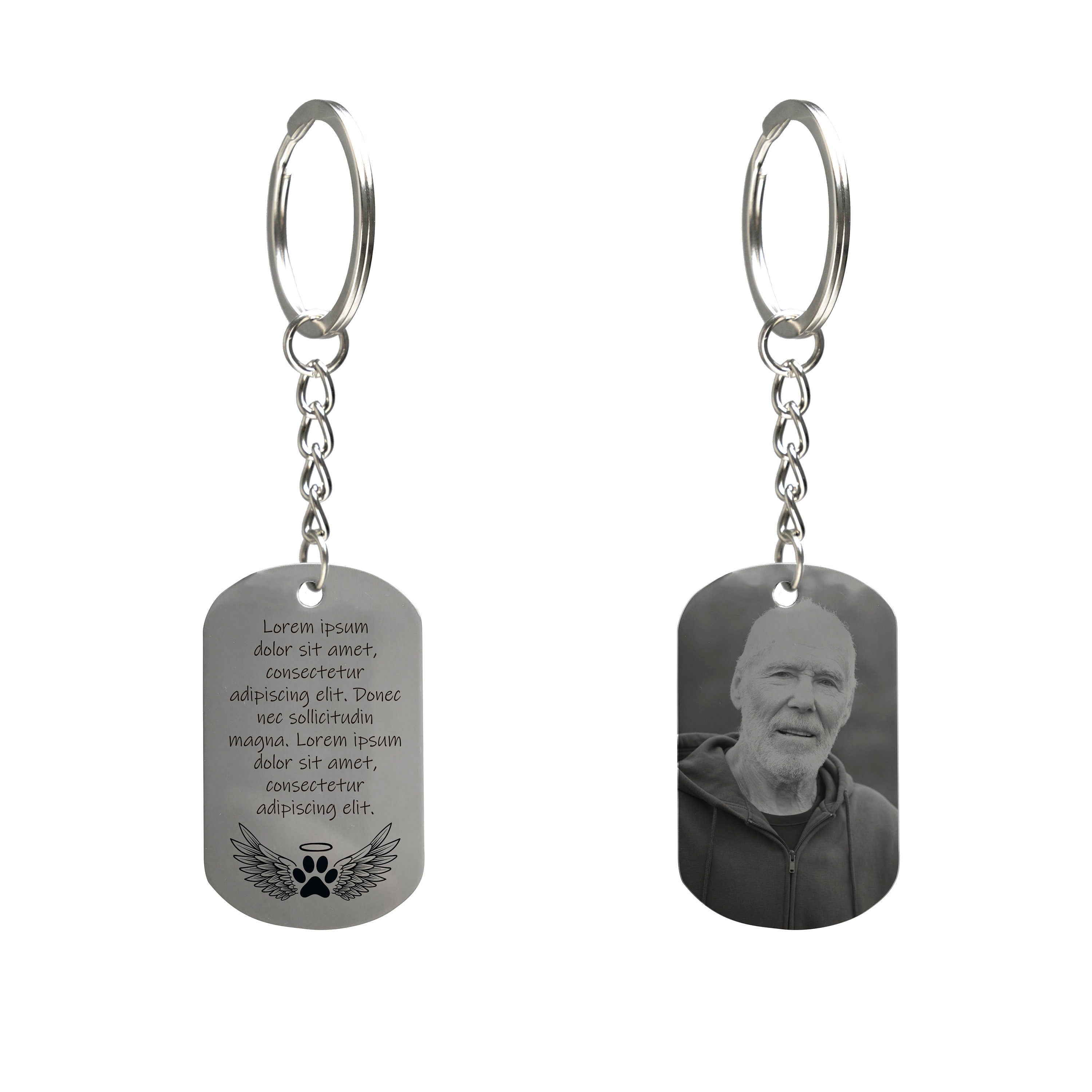 Personalised Photo Keyring