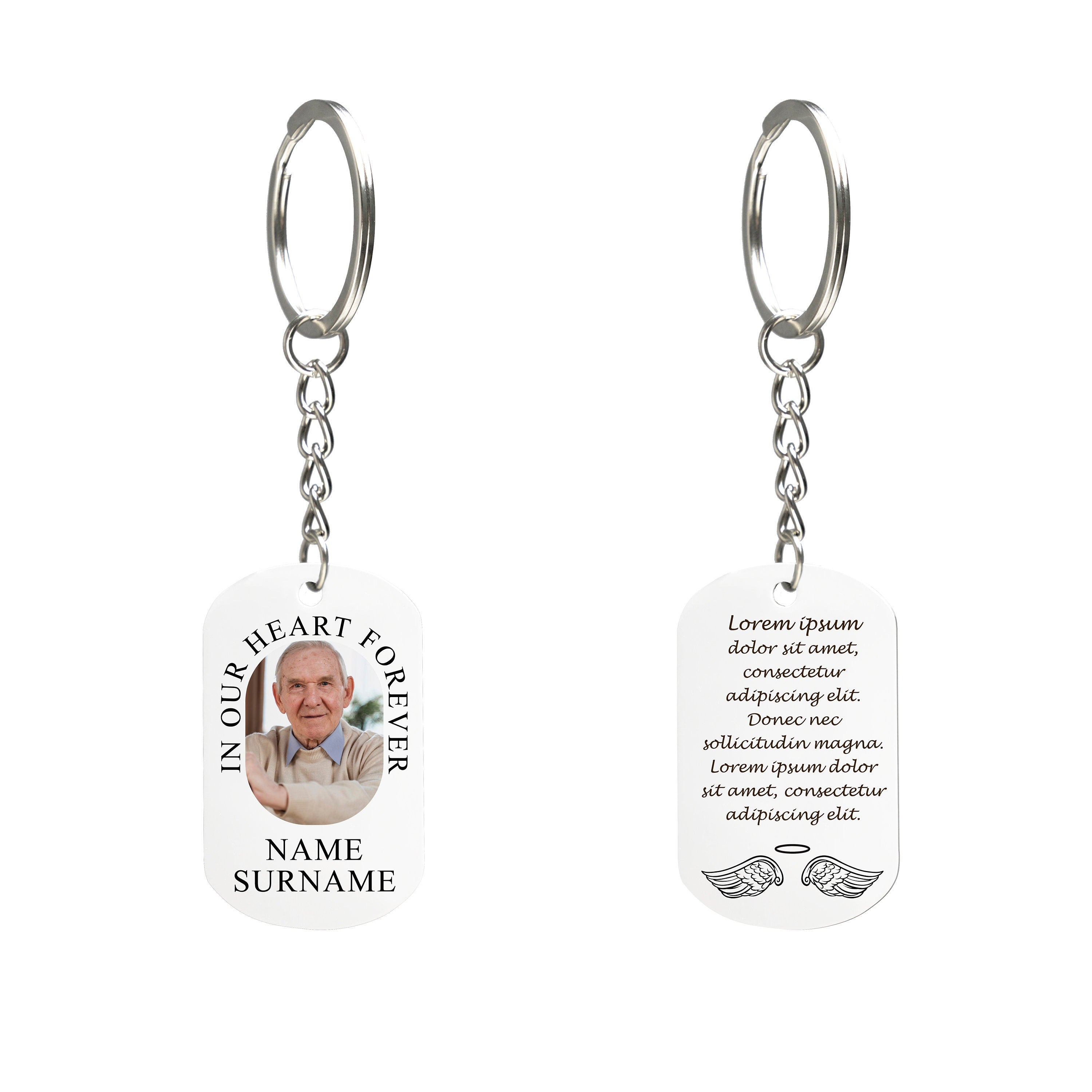 Personalised Photo Keychain