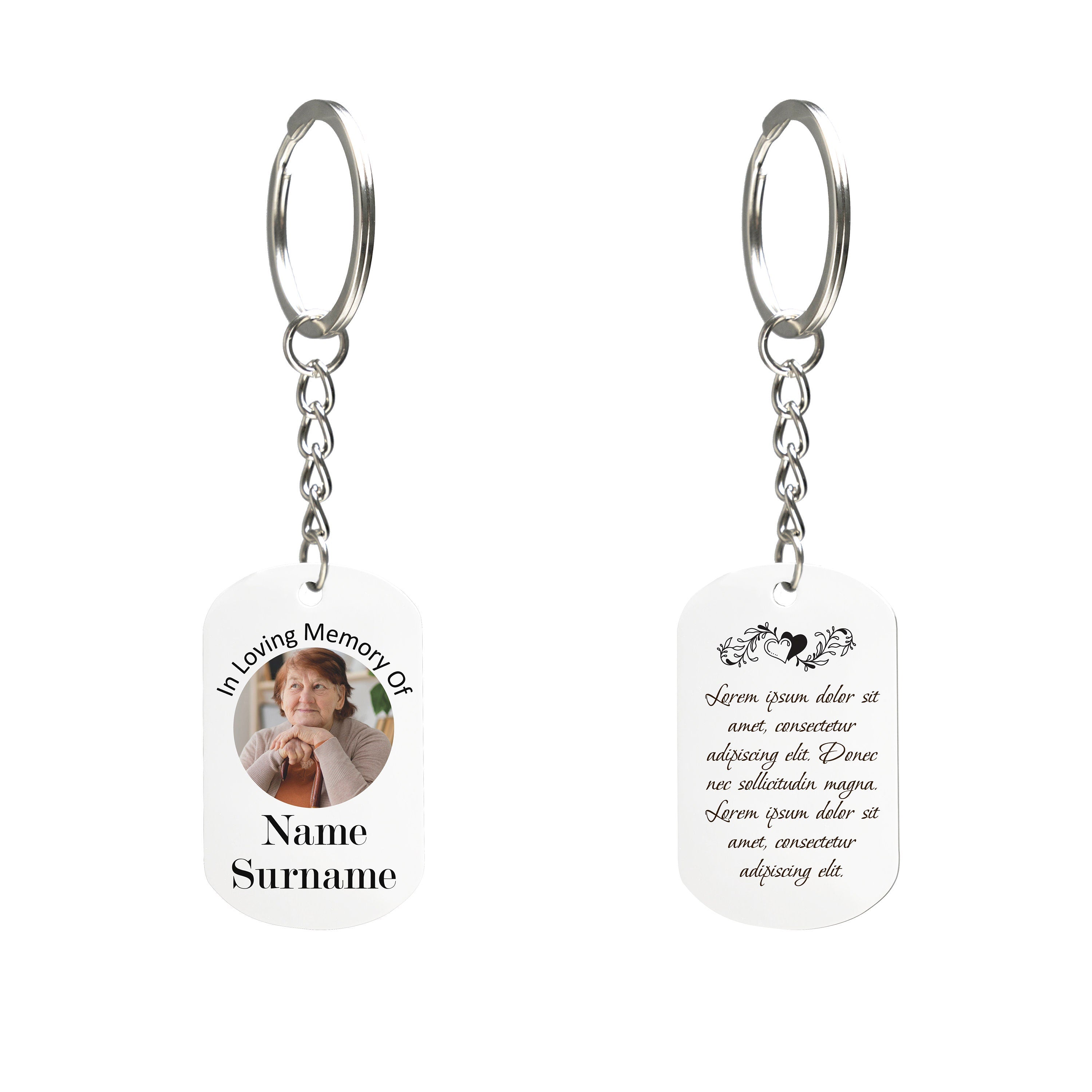 Custom Photo Keychain