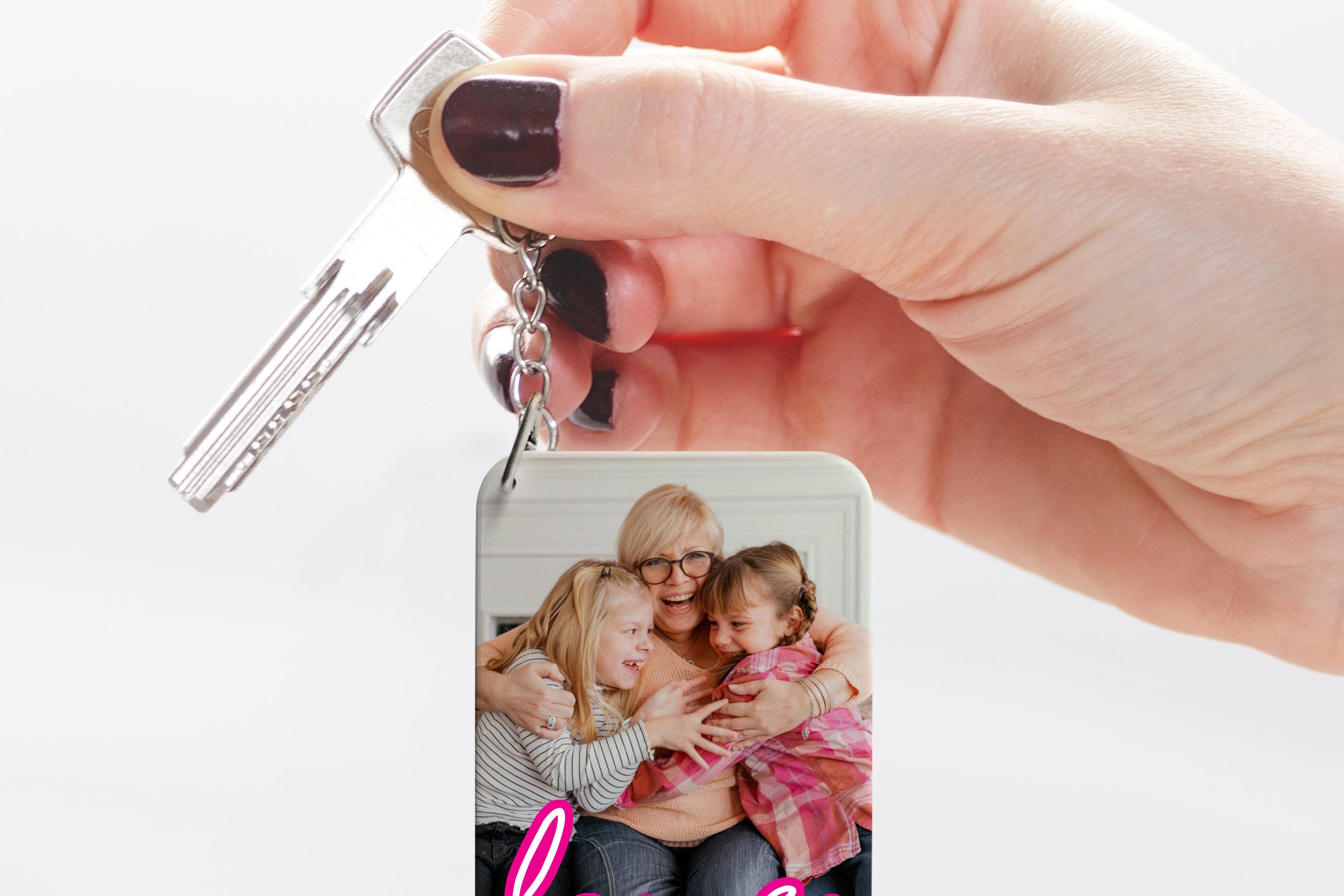 Personalized Photo Keyring