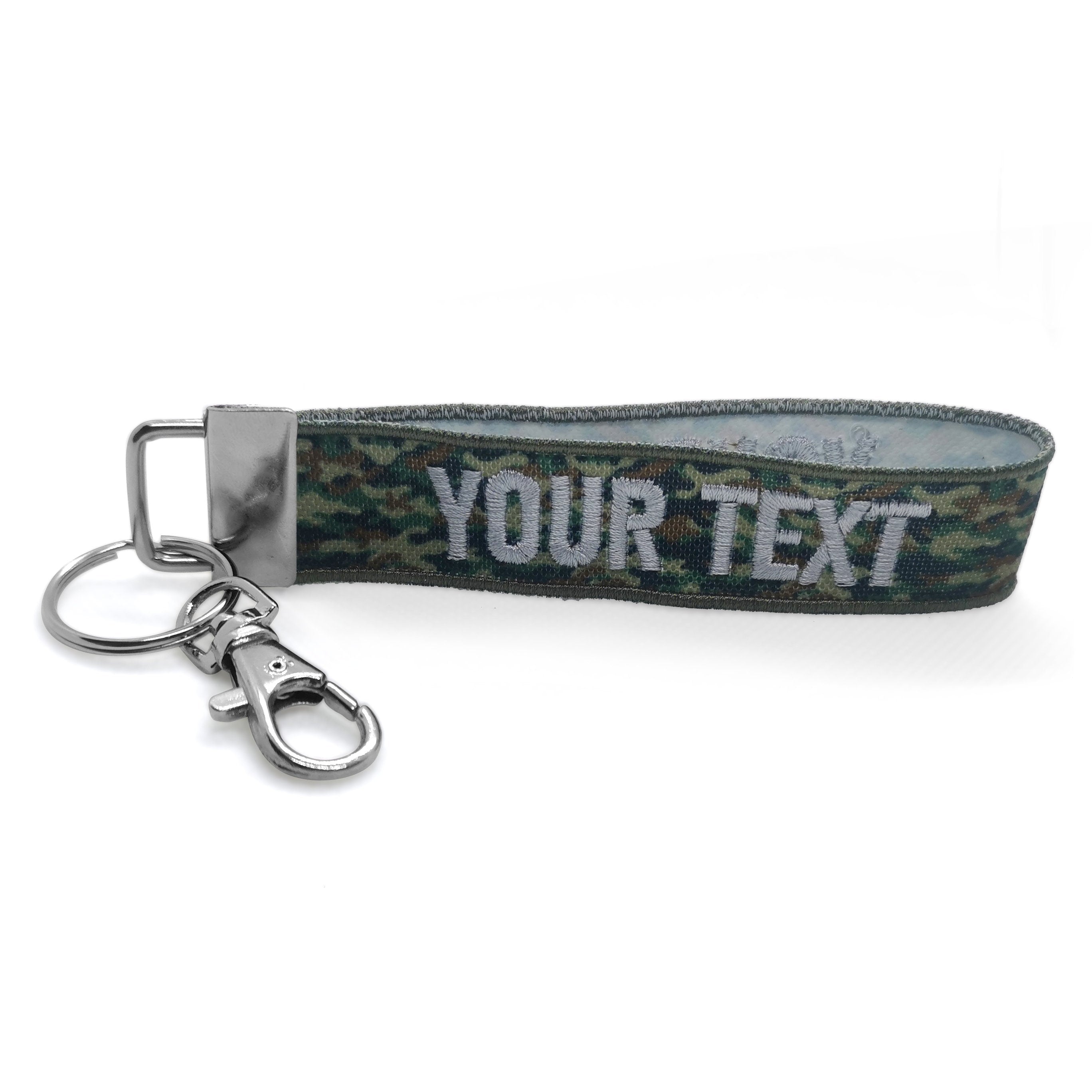 Custom Keychain Wristlet Bag Tag