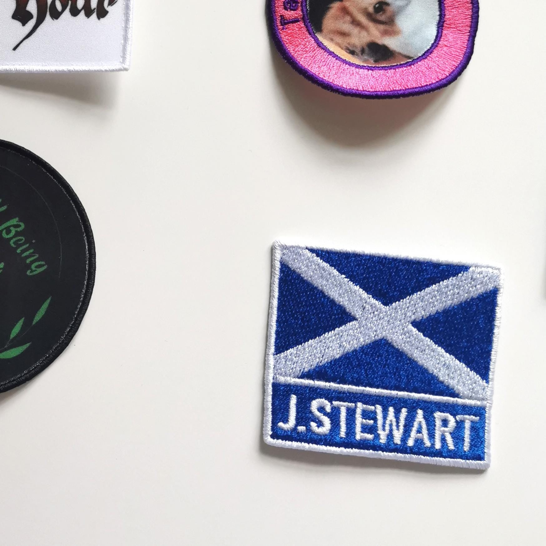 Custom Embroidered Iron On Patch