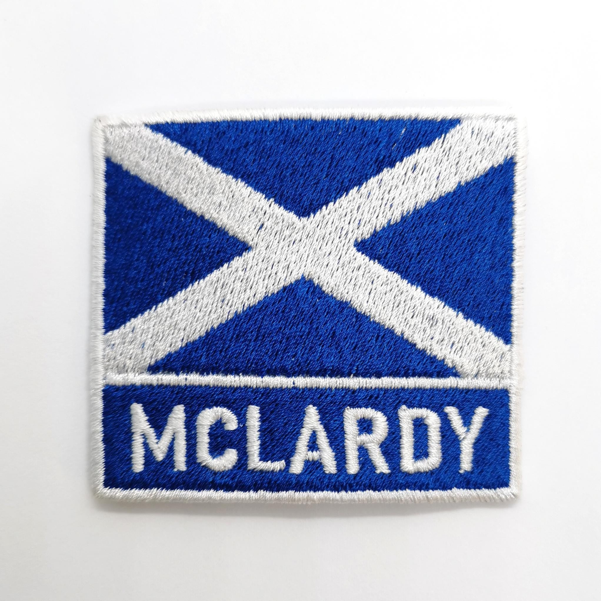 Personalised Scotland Flag Patch