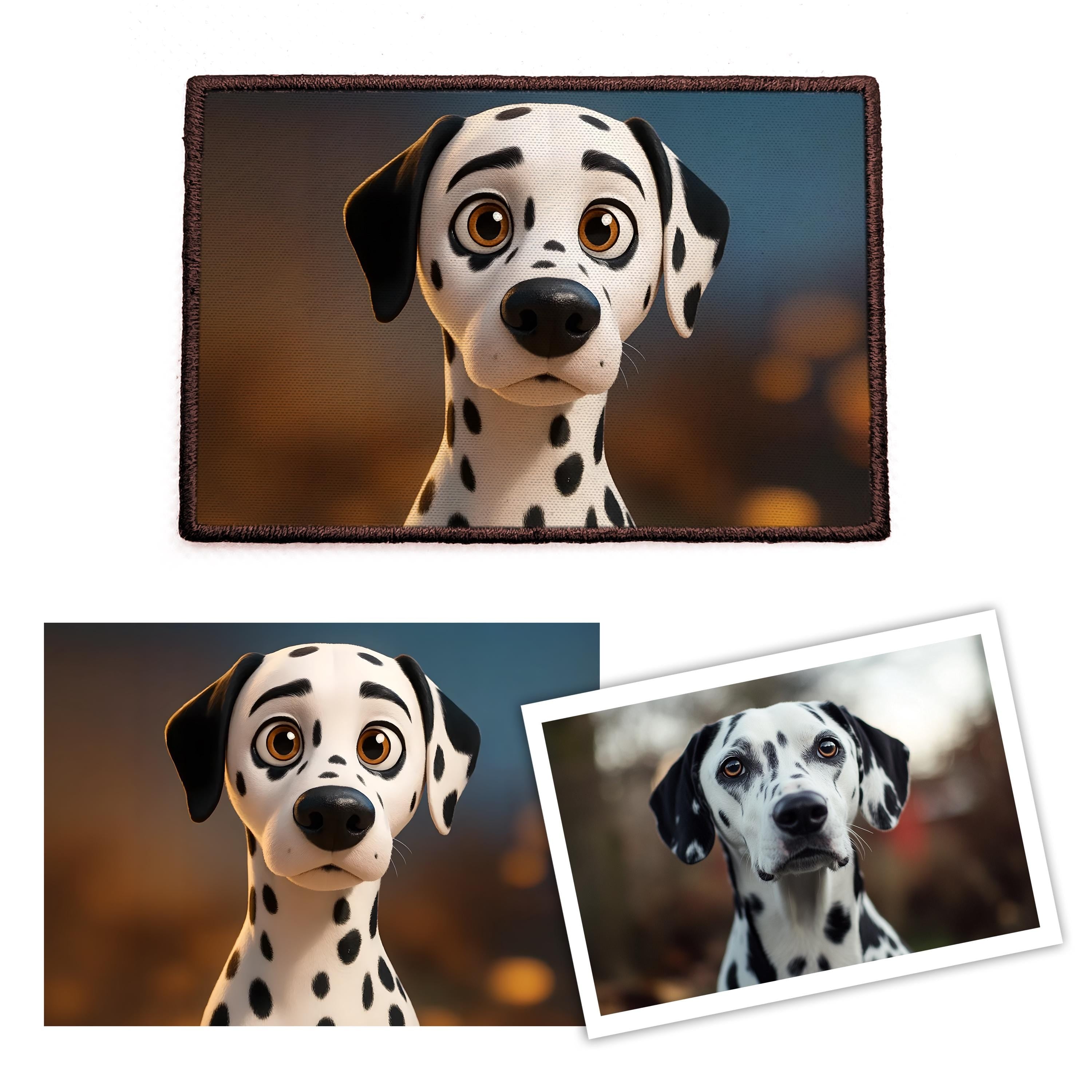 3D Cartoon Photo Patch