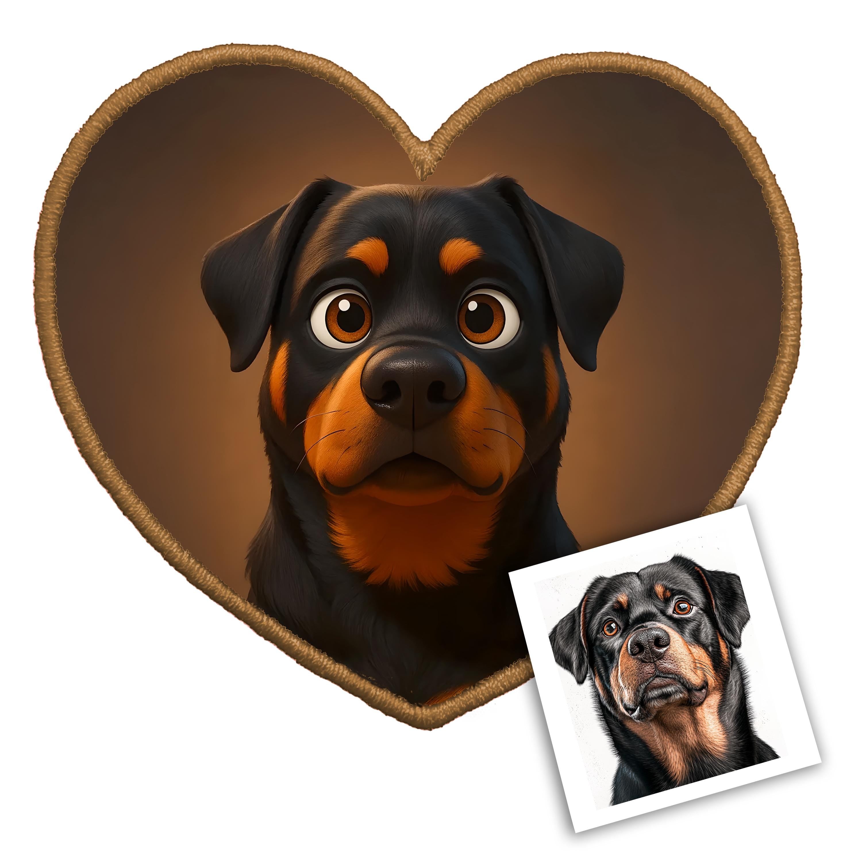 Custom Pet Portrait Patch