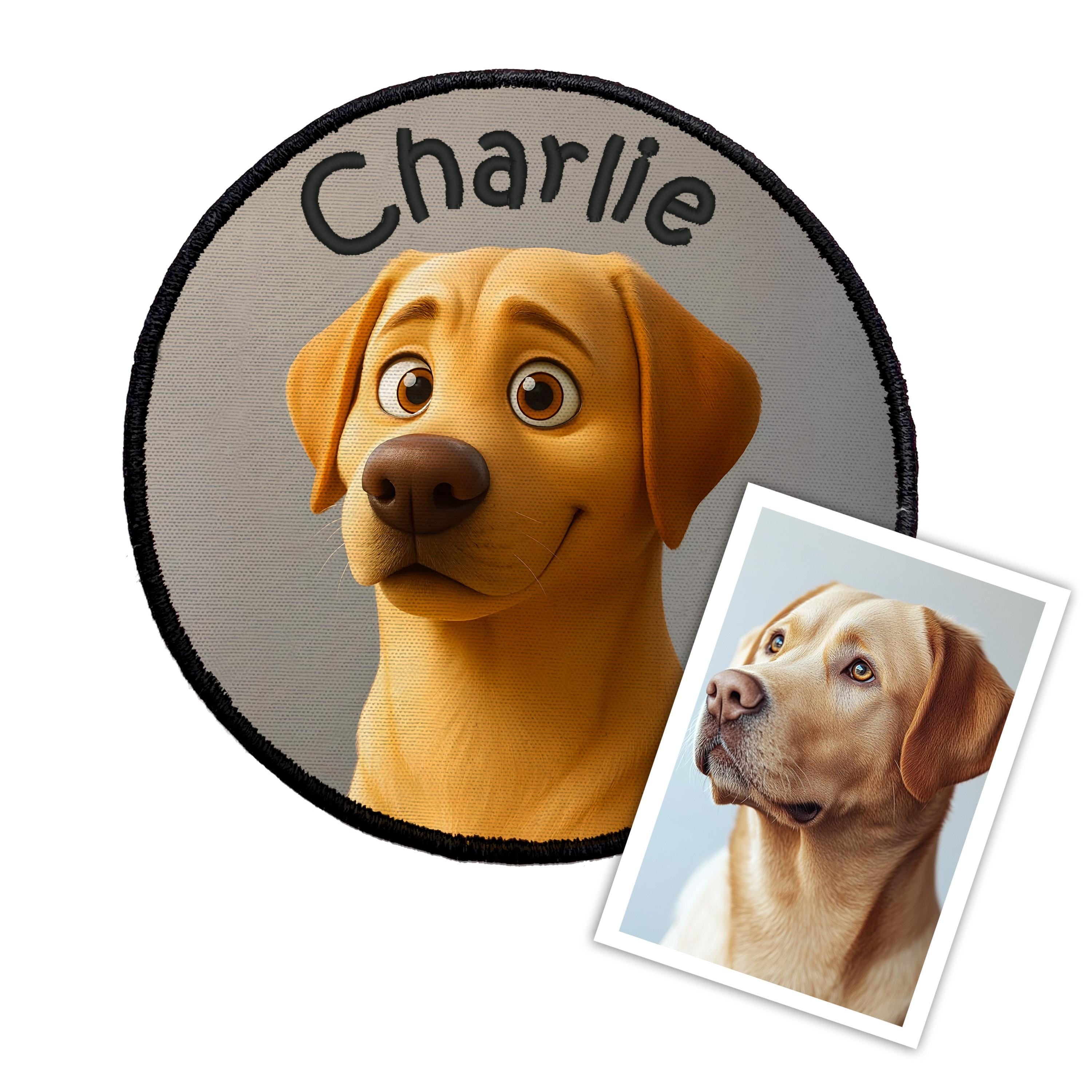 Custom Pet Portrait Patch