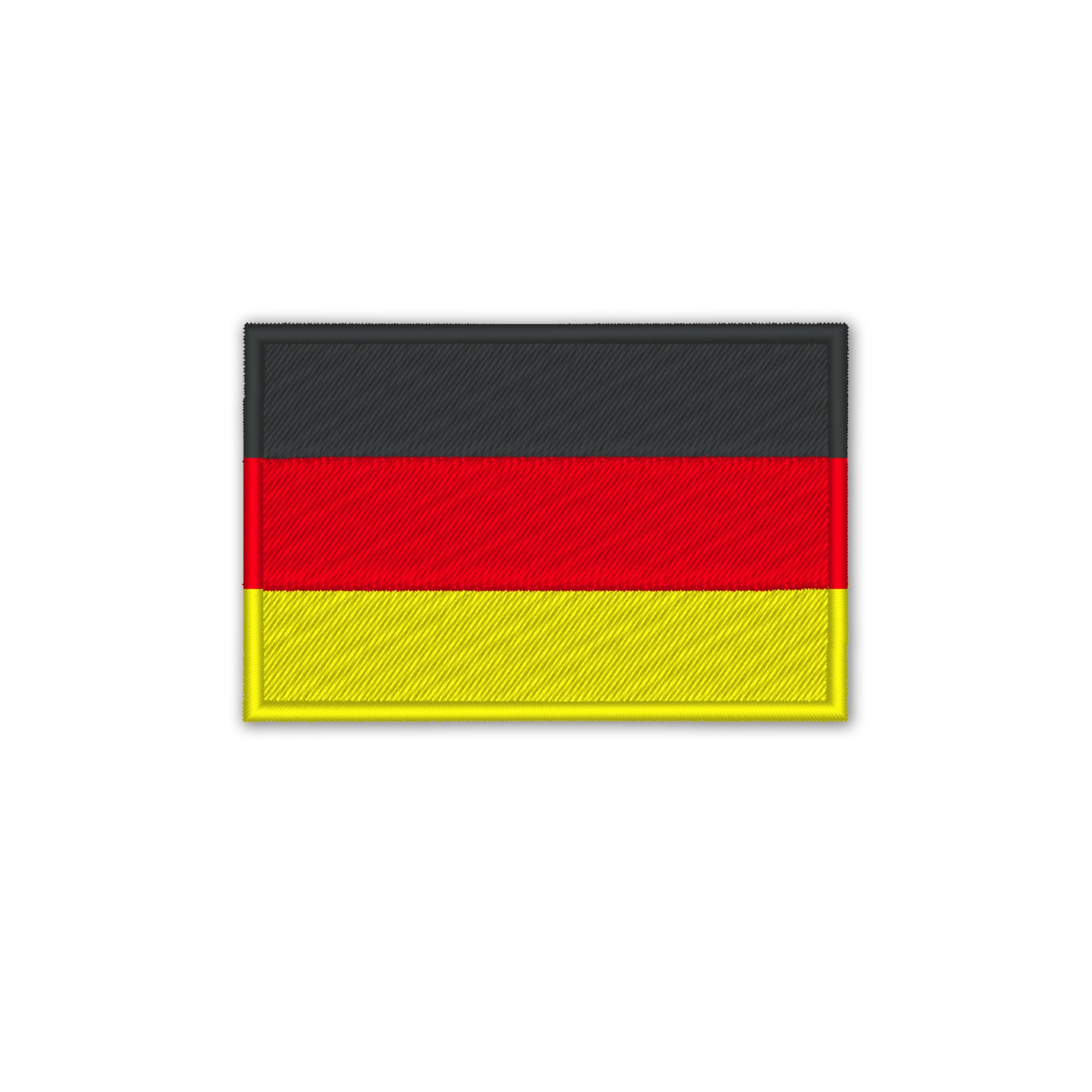 Embroidered flag patch, Germany Flag, iron on patch - Sugar Gecko