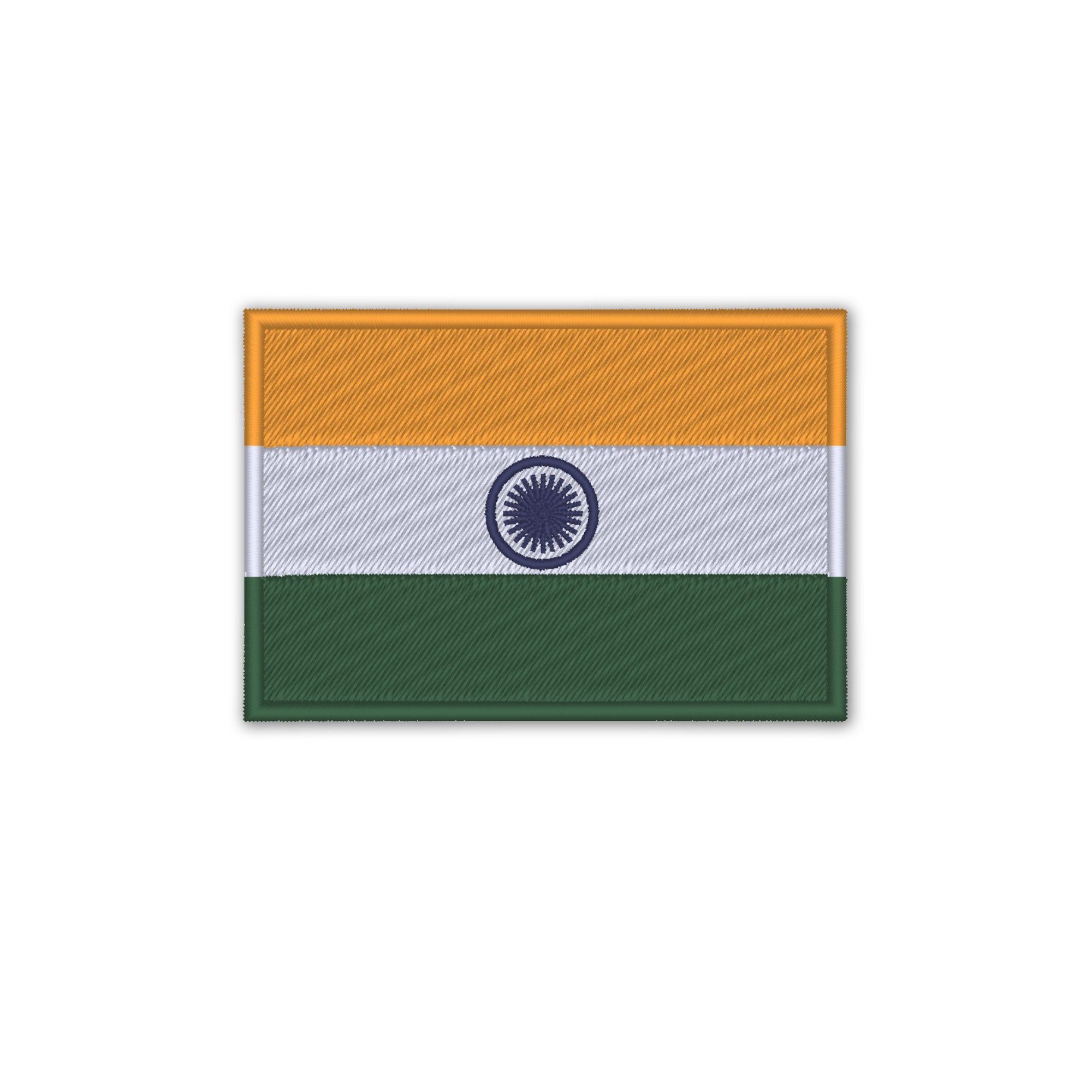 Embroidered flag patch, India Flag, iron on patch - Sugar Gecko