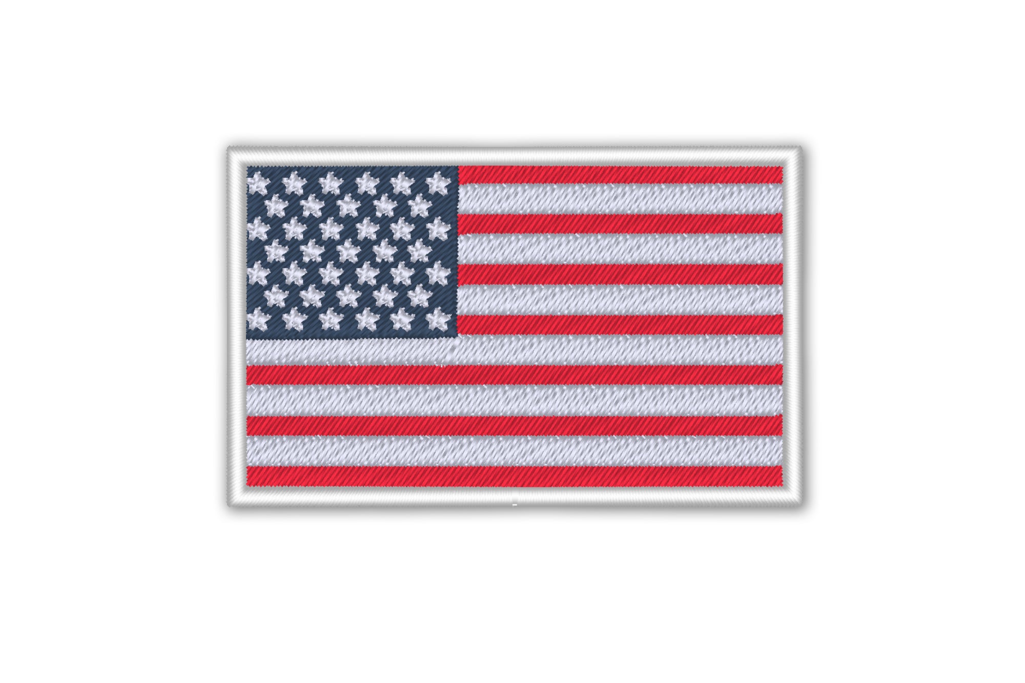 Embroidered flag patch, United States Flag, iron on patch - Sugar Gecko