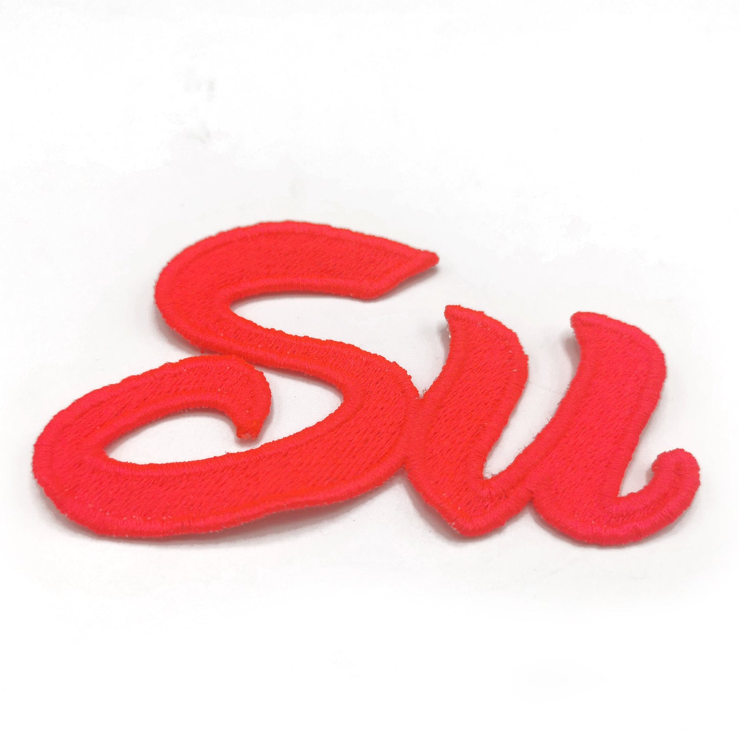 Neon Colors Custom Patch, Single Name Patch, Name Applique, Embroidered Name