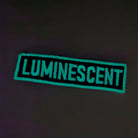 Luminescent Thread Custom Name Embroidered patch