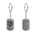Custom photo keyring
