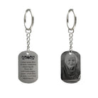 Custom photo keyring
