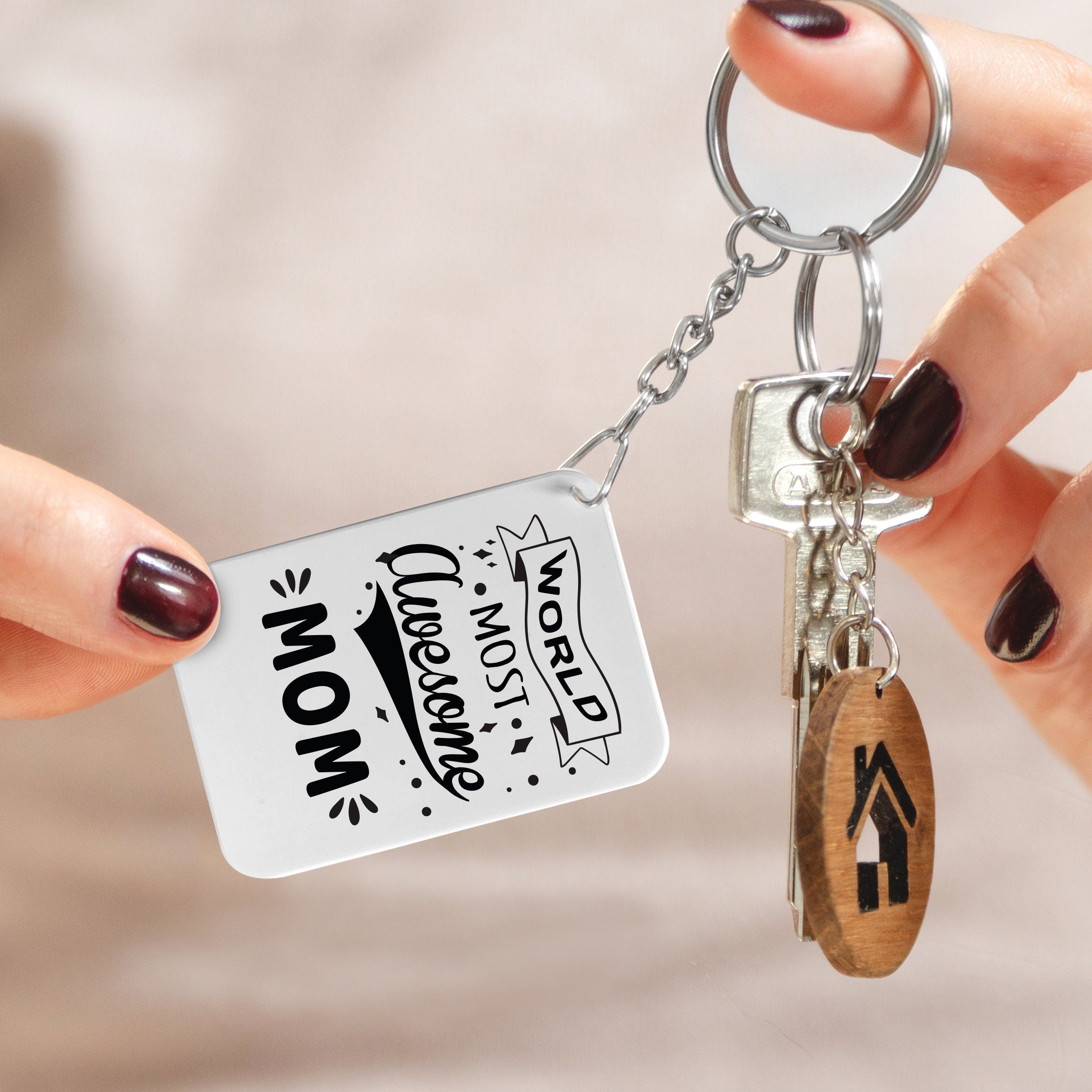 Personalized Photo Keychain