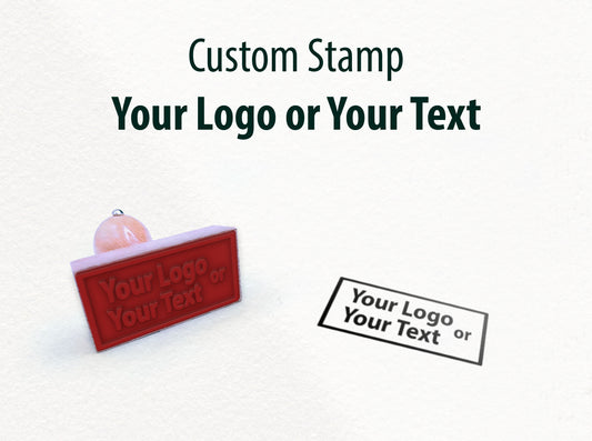 Custom Logo Stamp, Custom Artwork Stamp, Stamp Logo, Company Stamp, Business Stamp, Business Card Stamp