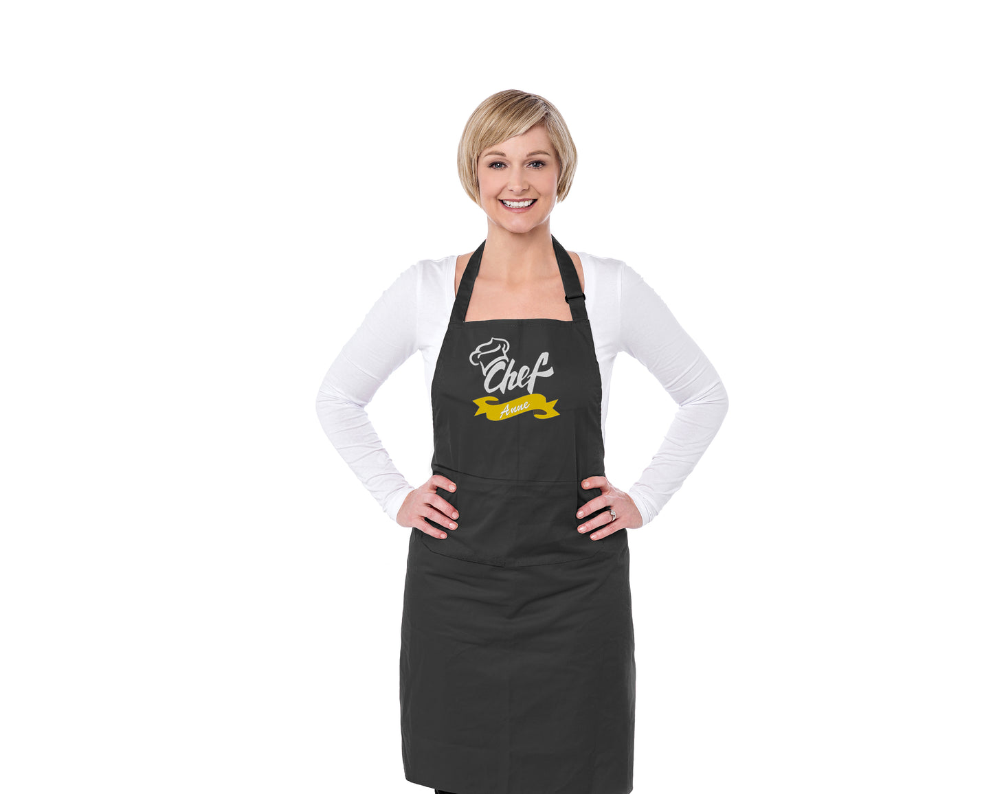 Chef Embroidered Personalised Apron - Sugar Gecko