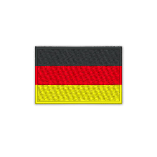 Embroidered flag patch, Germany Flag, iron on patch - Sugar Gecko