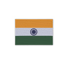 Embroidered flag patch,  India Flag, iron on patch - Sugar Gecko