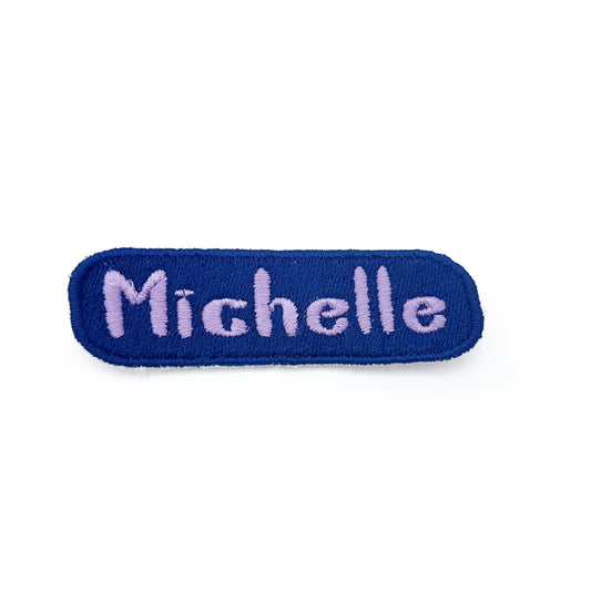 Personalised Embroidered name patch - Sugar Gecko