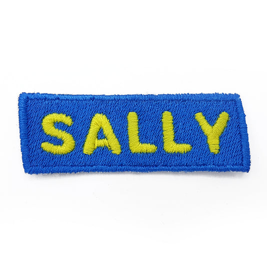 Personalised Embroidered Name Patch / Badge made to order - Sugar Gecko